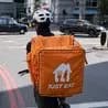 Thumbnail for Just Eat Cyclist Delivers Water to Stranded Train Passengers in Heatwave