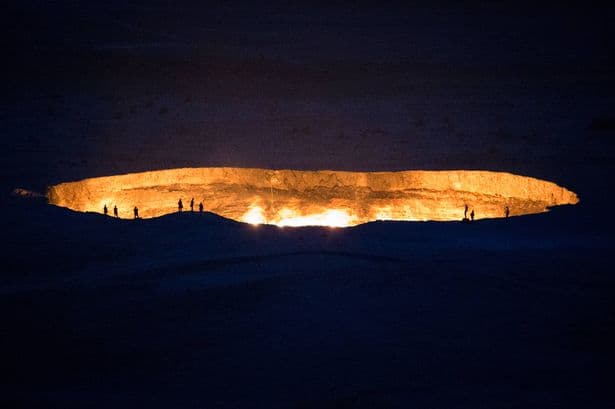 50 years of fire still burn inside Turkmenistan’s Gate to Hell