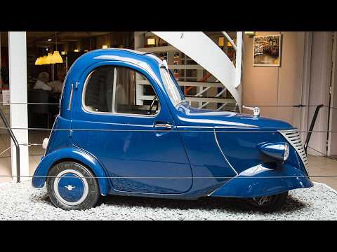 Thumbnail for DAF Mobile Raincoat Drives Indoors, Evades Nazis, Doubles as Clown Car